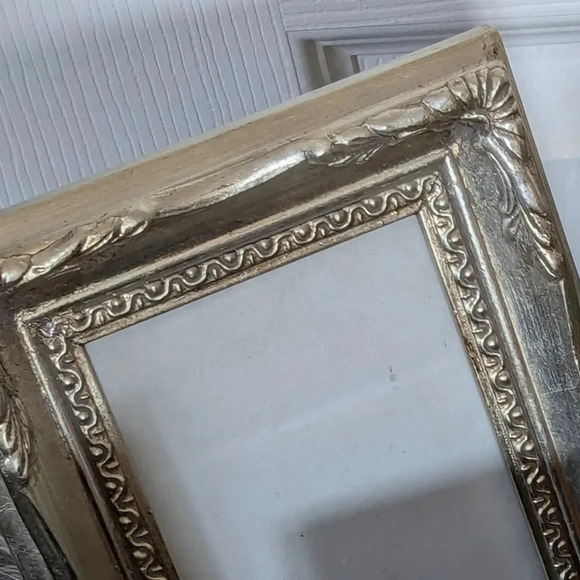Melannco Picture Frame- Silver Chunky photo frame, filigree, tabletop decoration - Picture 5 of 5